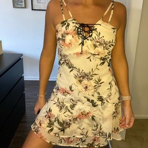 Bershka Floral Dress